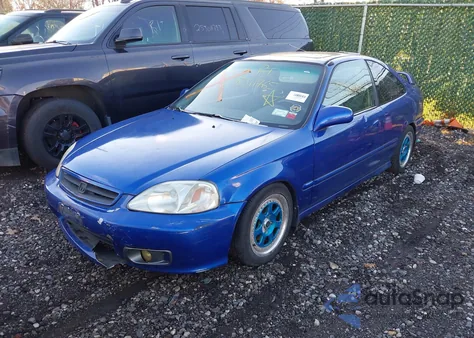 1999 Honda Civic Si from USA, damaged, VIN 1HGEM1156XL062507